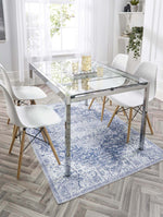Washable Rug Eterna Blue - Bargainia.com - 