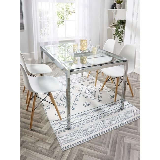 Washable Rug Eterna Cream - Bargainia.com - 5026134602076 - WASHNM_NOMADX_067X200