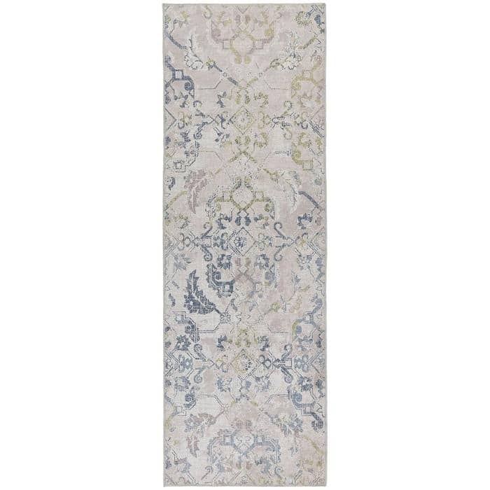Washable Rug Eterna Floral Design - Bargainia.com - 