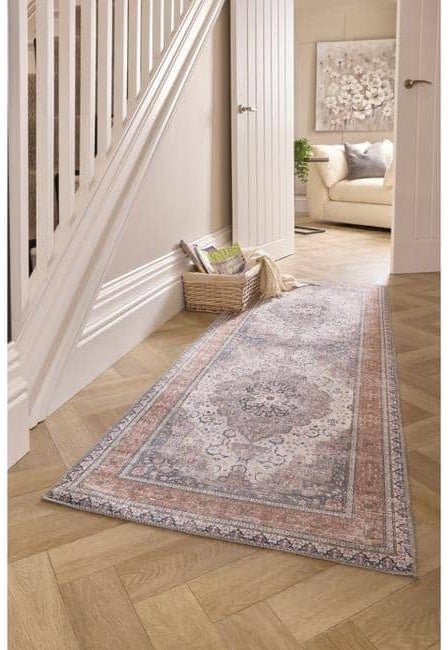 Washable Rug Eterna Medallion Design - Bargainia.com - 
