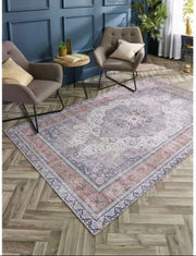 Washable Rug Eterna Medallion Design - Bargainia.com - 5026134618909 - WASHCT_CROFTX_080X150
