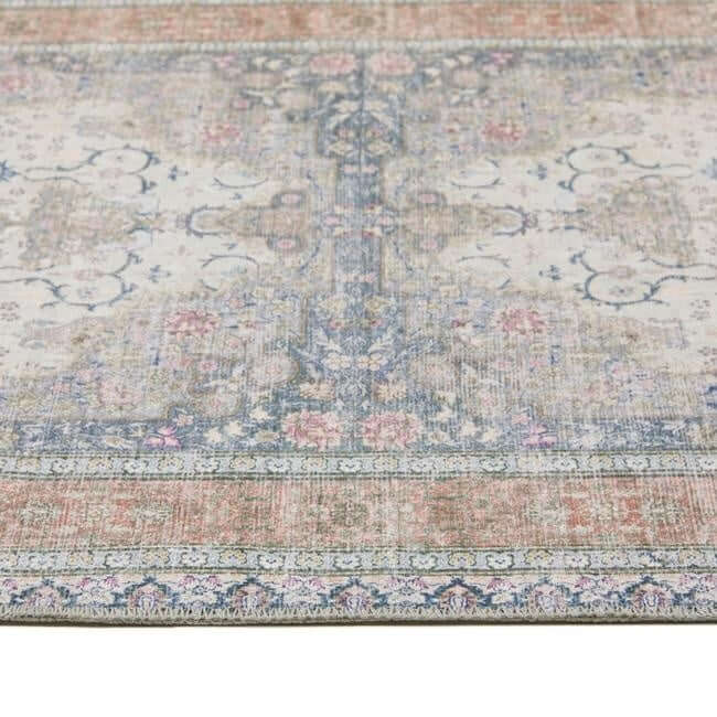 Washable Rug Eterna Medallion Design - Bargainia.com - 
