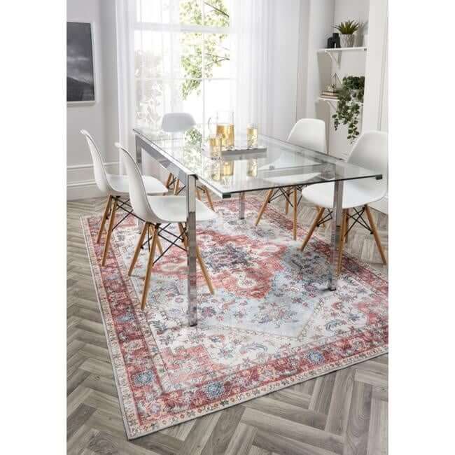 Washable Rug Eterna Red - Bargainia.com - 5026134602168 - WASHMK_MARRAK_080X150