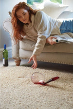 Washable Stone Shaggy Rug - Bargainia.com - 
