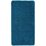 Washable Teal Shaggy Rug - Bargainia.com - 