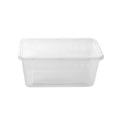 Wavos Microwave Containers and Lids - Pack of 8pcs (1000CC) Drinks Partner