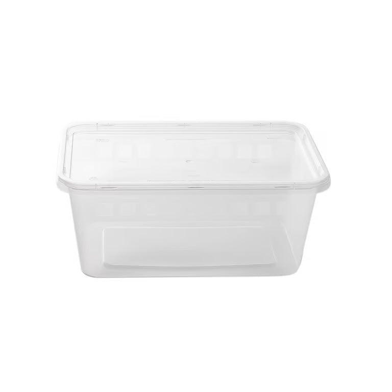 Wavos Microwave Containers and Lids - Pack of 8pcs (1000CC) Drinks Partner