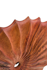 Westo Brown Wood Round Sculpture With Black Base - Bargainia.com - 5063227016228