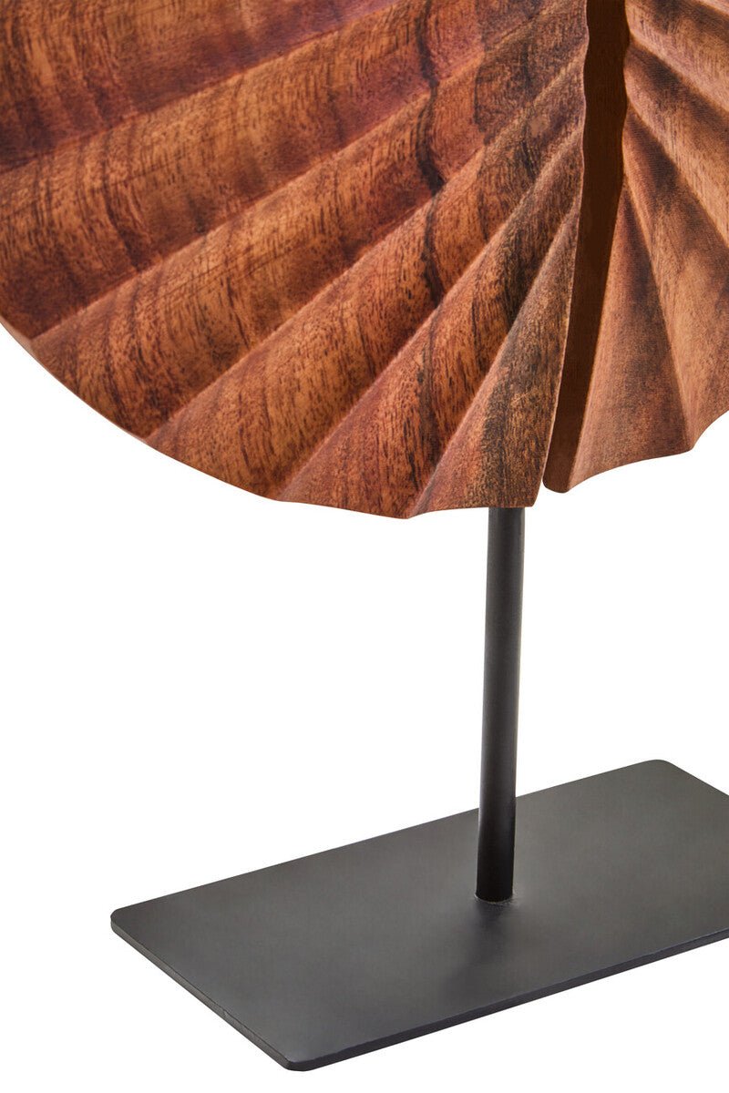 Westo Brown Wood Sculpture With Black Base - Bargainia.com - 5063227016242