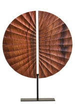 Westo Brown Wood Sculpture With Black Base - Bargainia.com - 5063227016242