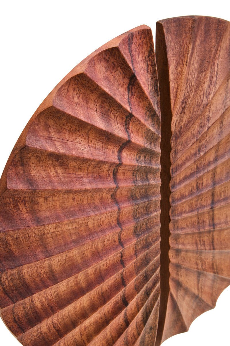 Westo Brown Wood Sculpture With Black Base - Bargainia.com - 5063227016242
