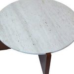 Winton Travertine Top Coffee Table With Acacia Wood Frame - Bargainia.com - 5063227018635