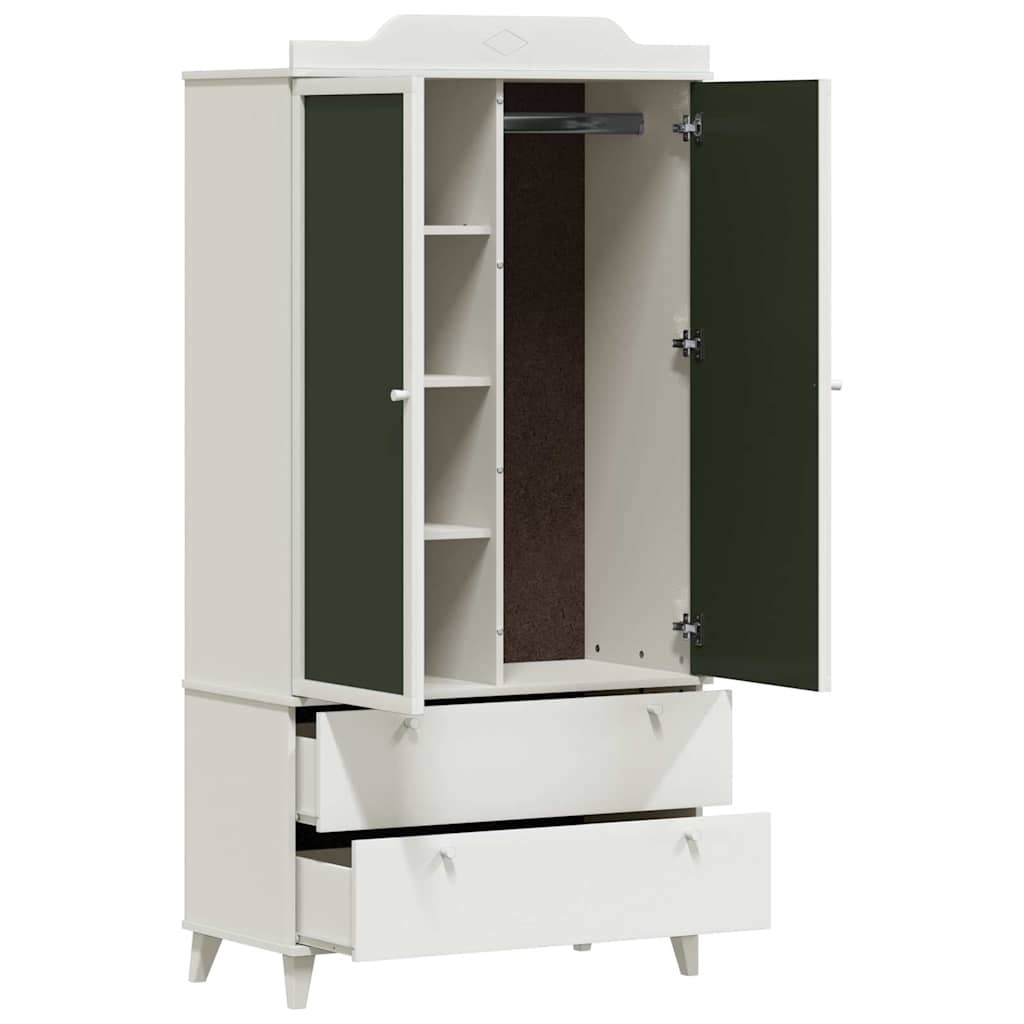 with Drawer with Shelf with Storage White Engineered wood - Bargainia.com - 8721158874177 - 42003036
