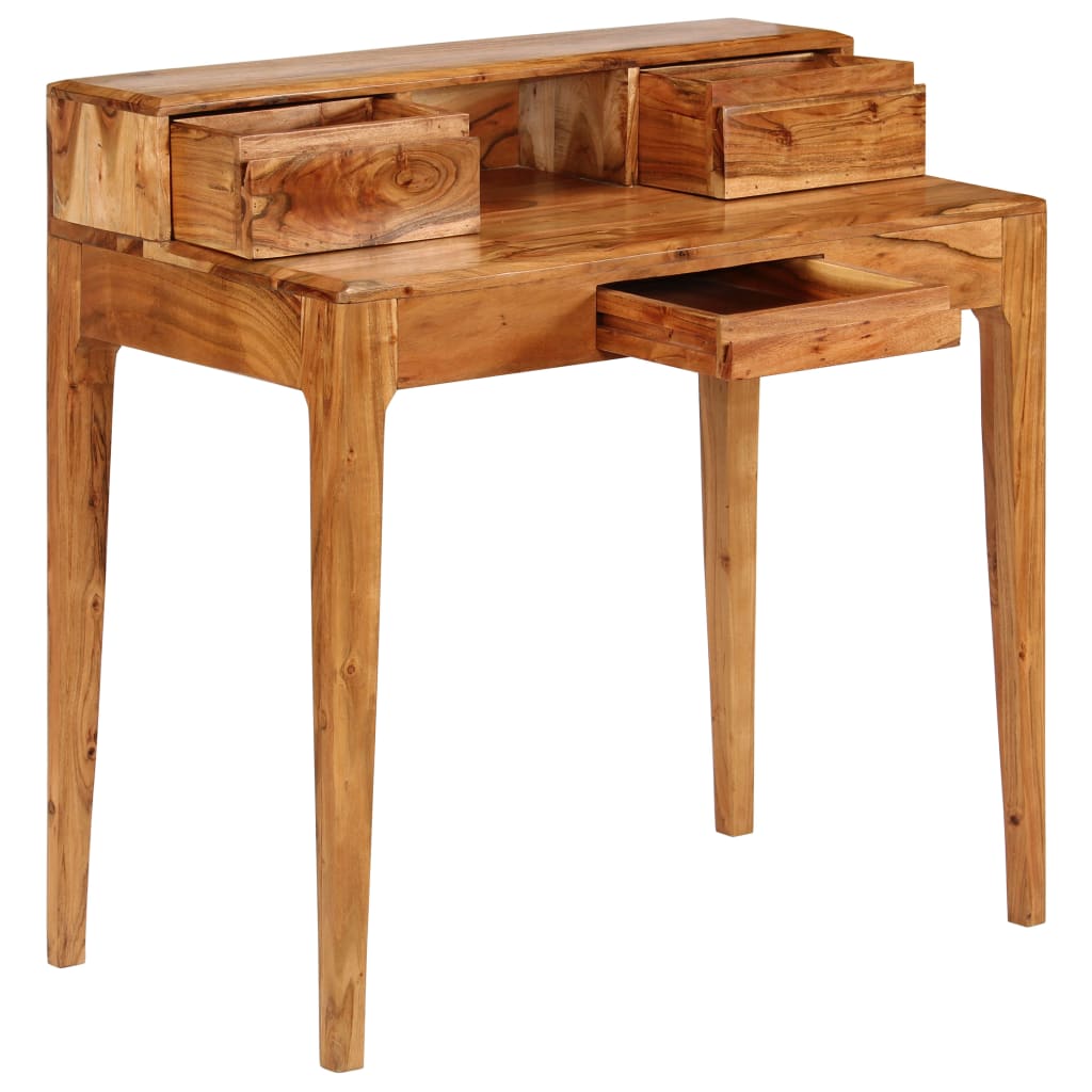 Writing Desk with Drawers Solid Wood 88x50x90 cm - Bargainia.com - 8718475570813 - 244959