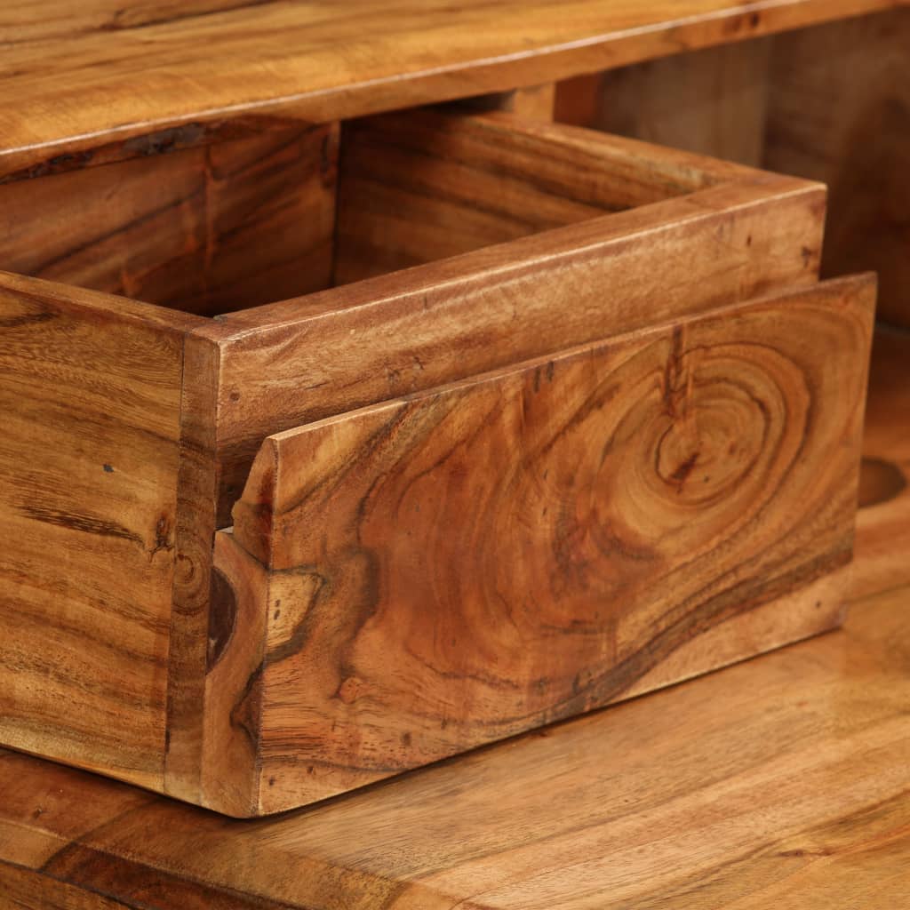 Writing Desk with Drawers Solid Wood 88x50x90 cm - Bargainia.com - 8718475570813 - 244959