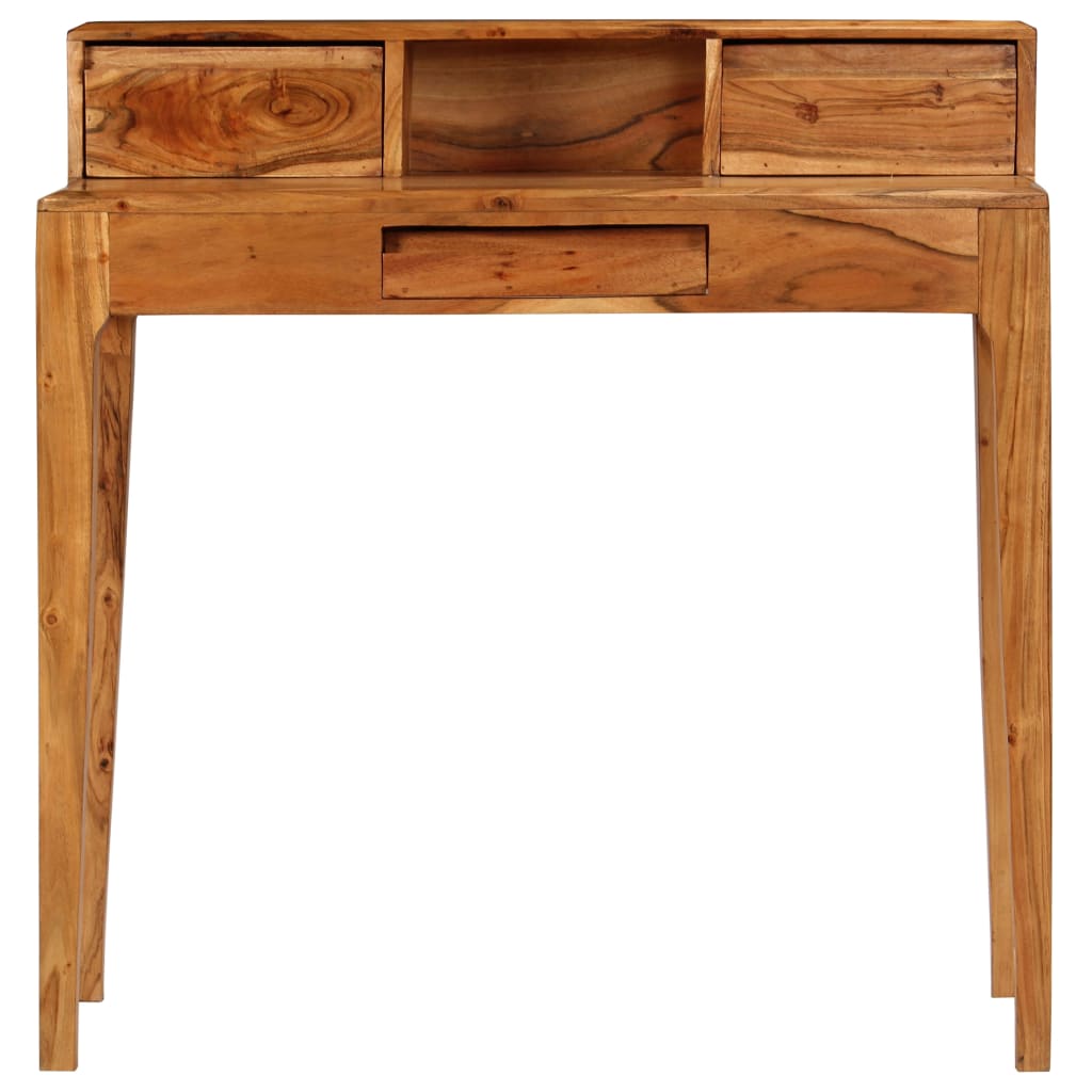 Writing Desk with Drawers Solid Wood 88x50x90 cm - Bargainia.com - 8718475570813 - 244959