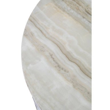 Yasmin White Marble Coffee Table - Bargainia.com - 5018705434209
