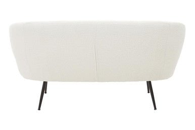 Yazmin Two Seat Sofa With Black Finish Legs - Bargainia.com - 