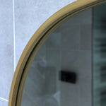 Yoko - Gold Metal Gentle Arch Mirror - 150cm x 60cm - Bargainia.com - 