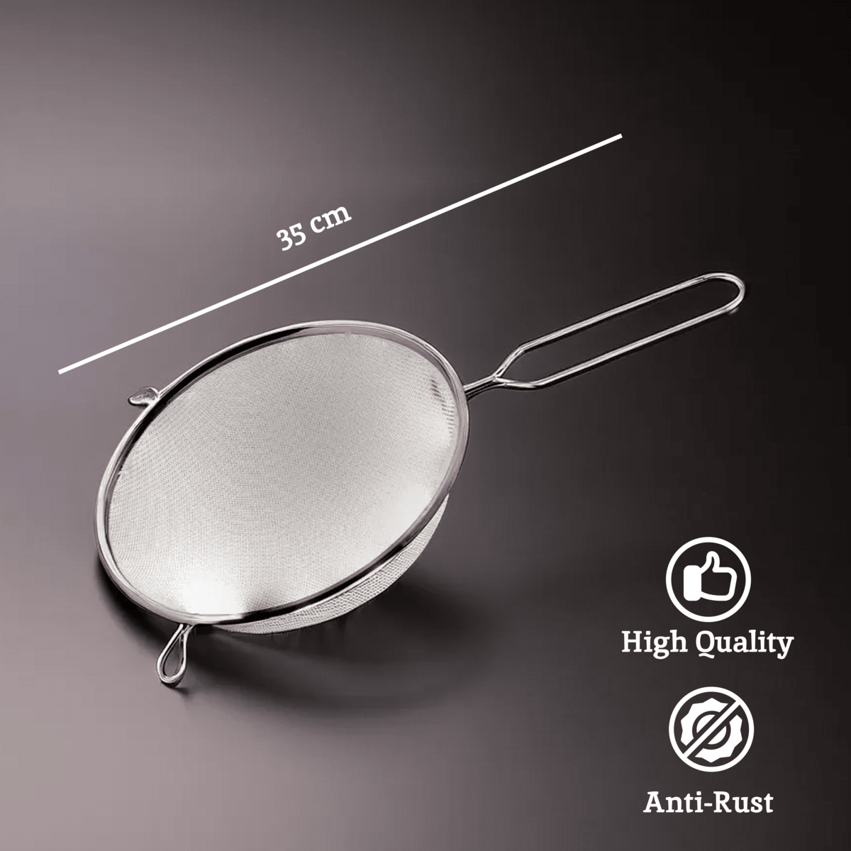 Zenigo Stainless Steel Mesh Sieve - Bargainia.com - 5018705154480