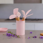 Zing 7 Piece Utensil Set In Pastel Pink - Bargainia.com - 5018705943978