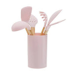 Zing 7 Piece Utensil Set In Pastel Pink - Bargainia.com - 5018705943978
