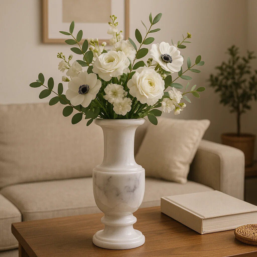 Zoro White Marble Vase - Bargainia.com - 5063227016761