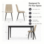 Zurich Dining Chair - Embossed Ivory White Faux Leather - Bargainia.com - 5056536130280