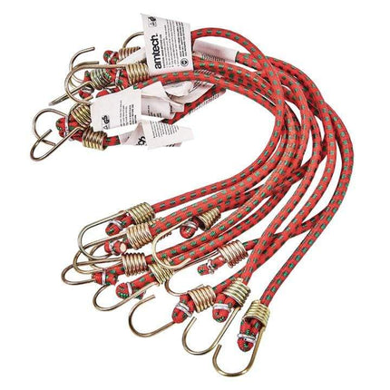 10pc 10" Mini Bungee Cords 5032759032785 only5pounds-com
