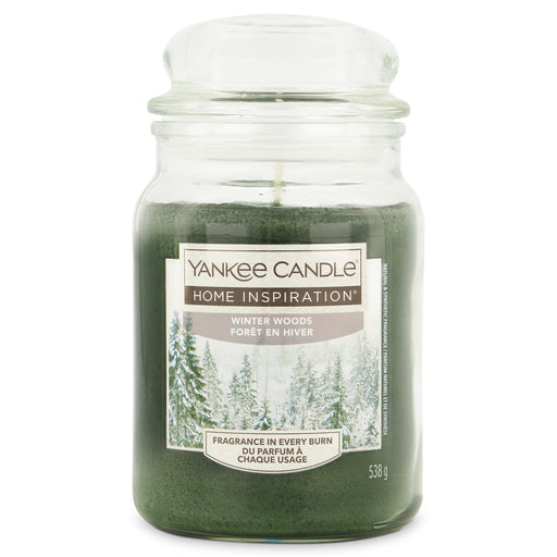 Large Yankee Candle - Winter Woods - 538g-5038581099460-Bargainia.com