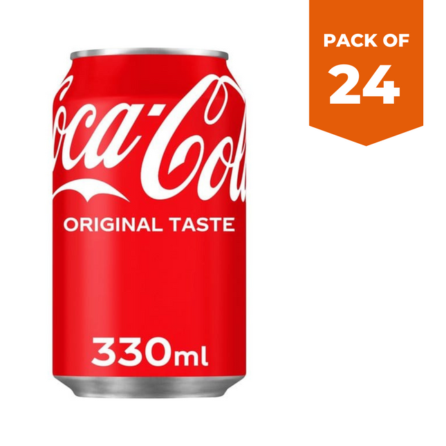 Coca Cola Original Taste - 330ml-5000112545326-Bargainia.com