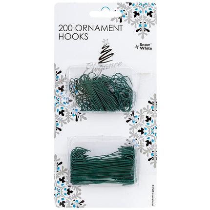 200 Christmas Tree Ornament Hooks - Regular & Giant only5pounds-com