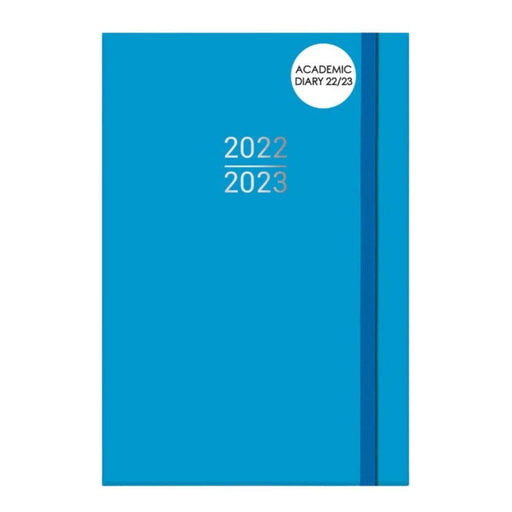 2022-23 Academic Diary - A5 - Blue 5012128576614 only5pounds-com