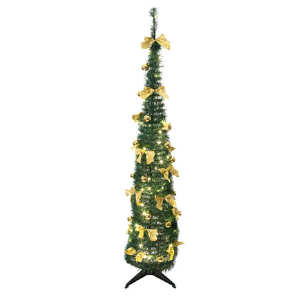 Pop Up Christmas Tree with Lights | bargainia.com-Bargainia.com