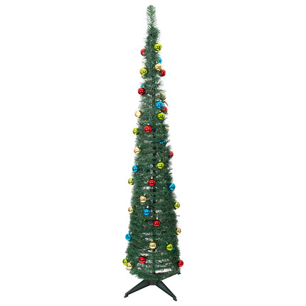 Pop Up Christmas Tree with Lights | bargainia.com-Bargainia.com