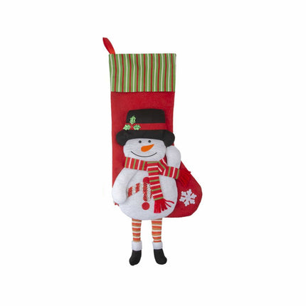 3D Dangly Legs Christmas Stocking - Assorted Designs - 54cm