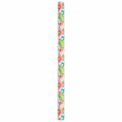 Floral Wrapping Paper - 2 Assorted Designs -3m Roll-Bargainia.com