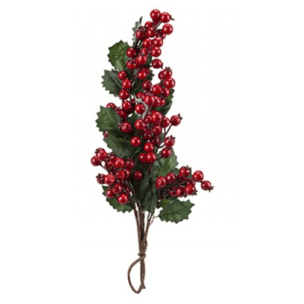 42cm Berry Holly Drop With Swing Tag 5050565625007 only5pounds-com
