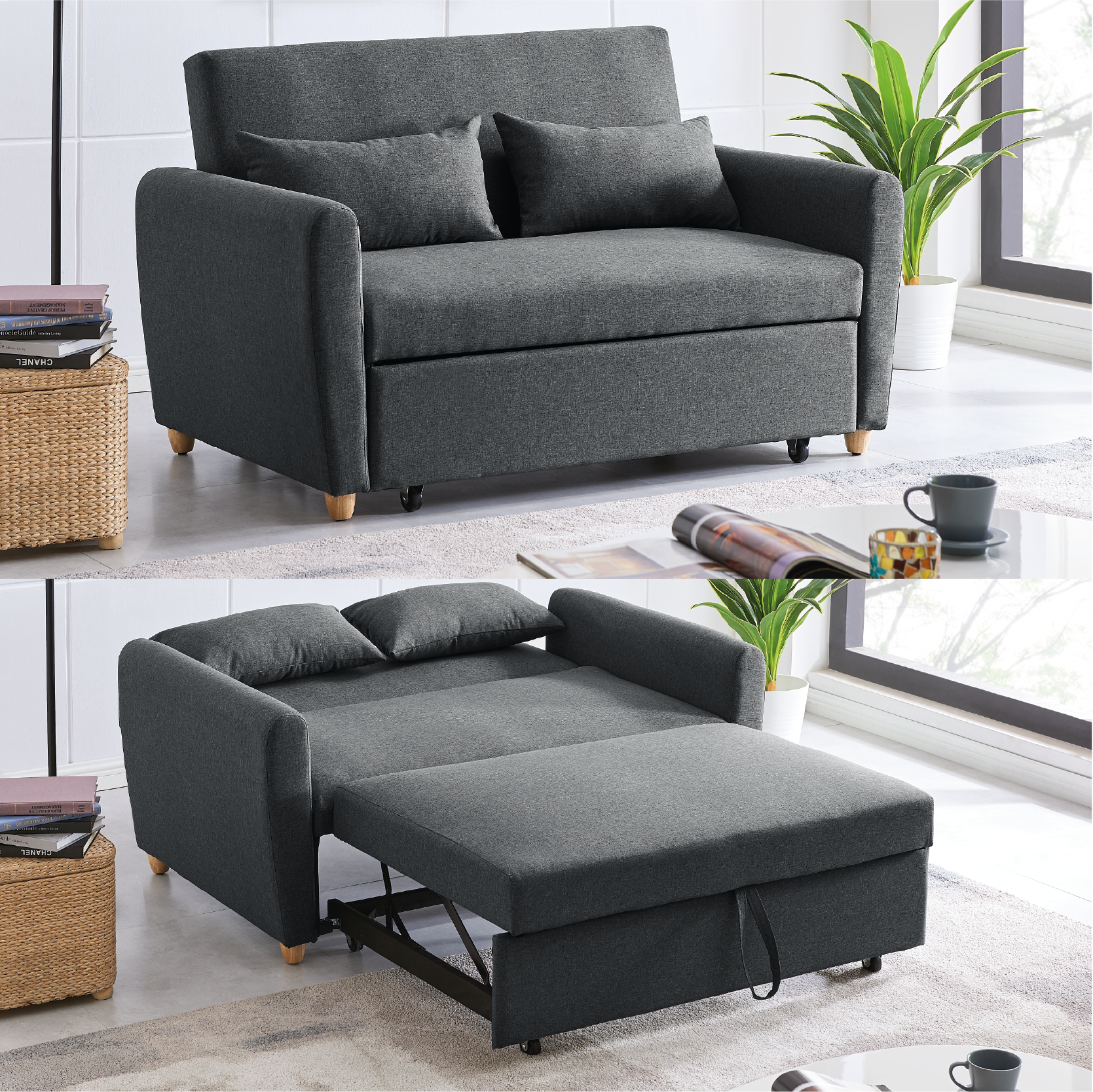 Pull out storage couch deals