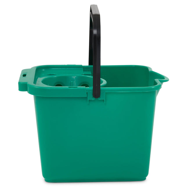 Mop Bucket With Wringer - Green-5010303039541-Bargainia.com