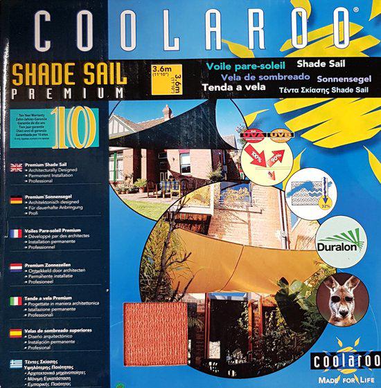 Coolaroo Everyday Triangle Shade Sail - 3.6m-7998700013532-Bargainia.com