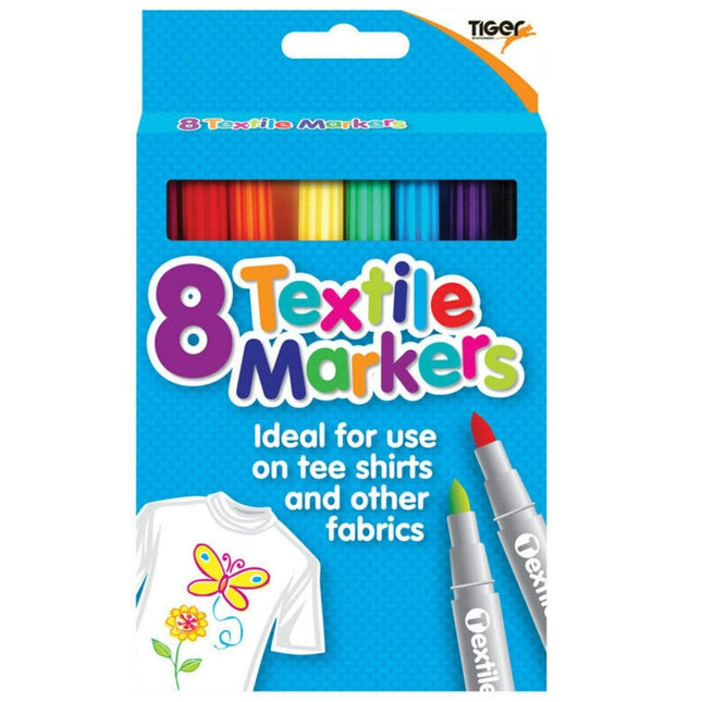 8 Textile Markers-5016873018108-Bargainia.com