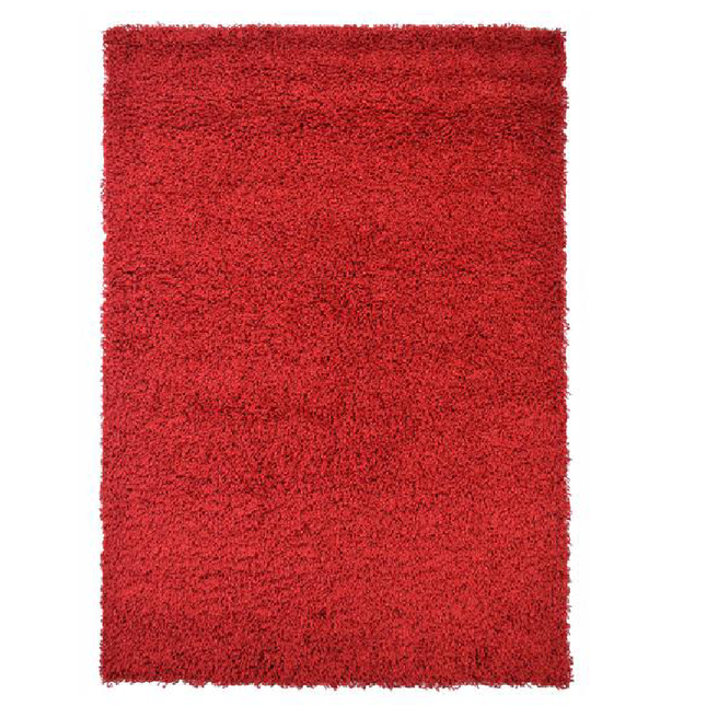 Red Shaggy Rug | Rug Masters | Free UK Delivery