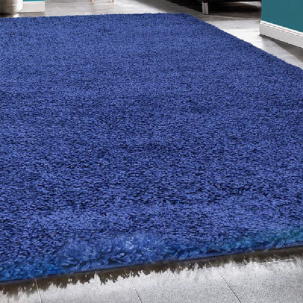 Navy Shaggy Rug | Rug Masters | Free UK Delivery