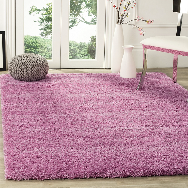 Pink Shaggy Rug | Rug Masters | Free UK Delivery