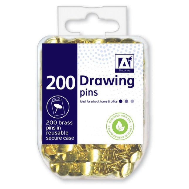 200 Drawing Pins-5.01213E+12-Bargainia.com