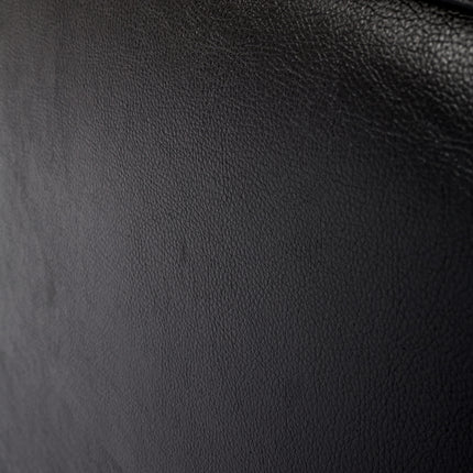 Faux Leather Chesterfield Sofa Suite - Black-Bargainia.com