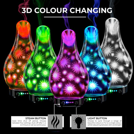 Desire Sparkle Colour Changing Aroma Humidifier-5010792449364-Bargainia.com