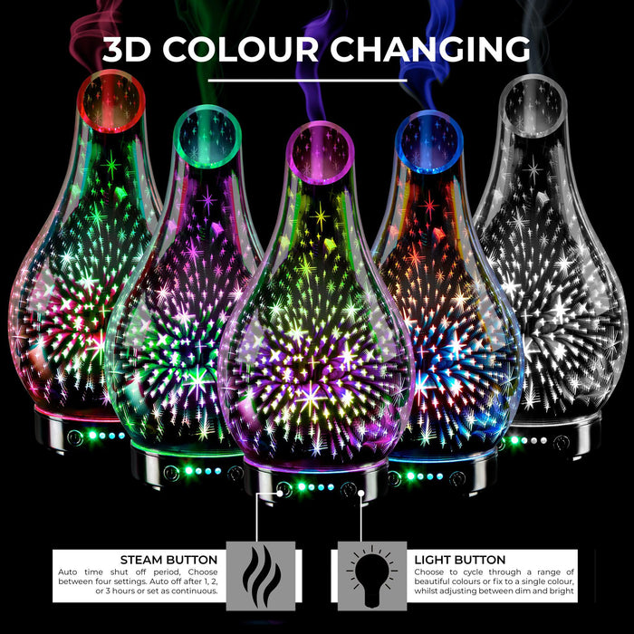 Desire Starry Night Colour Changing Aroma Humidifier-5010792469683-Bargainia.com