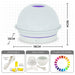 Desire Colour Changing Oil Diffuser Humidifier - Skull-5010792479132-Bargainia.com